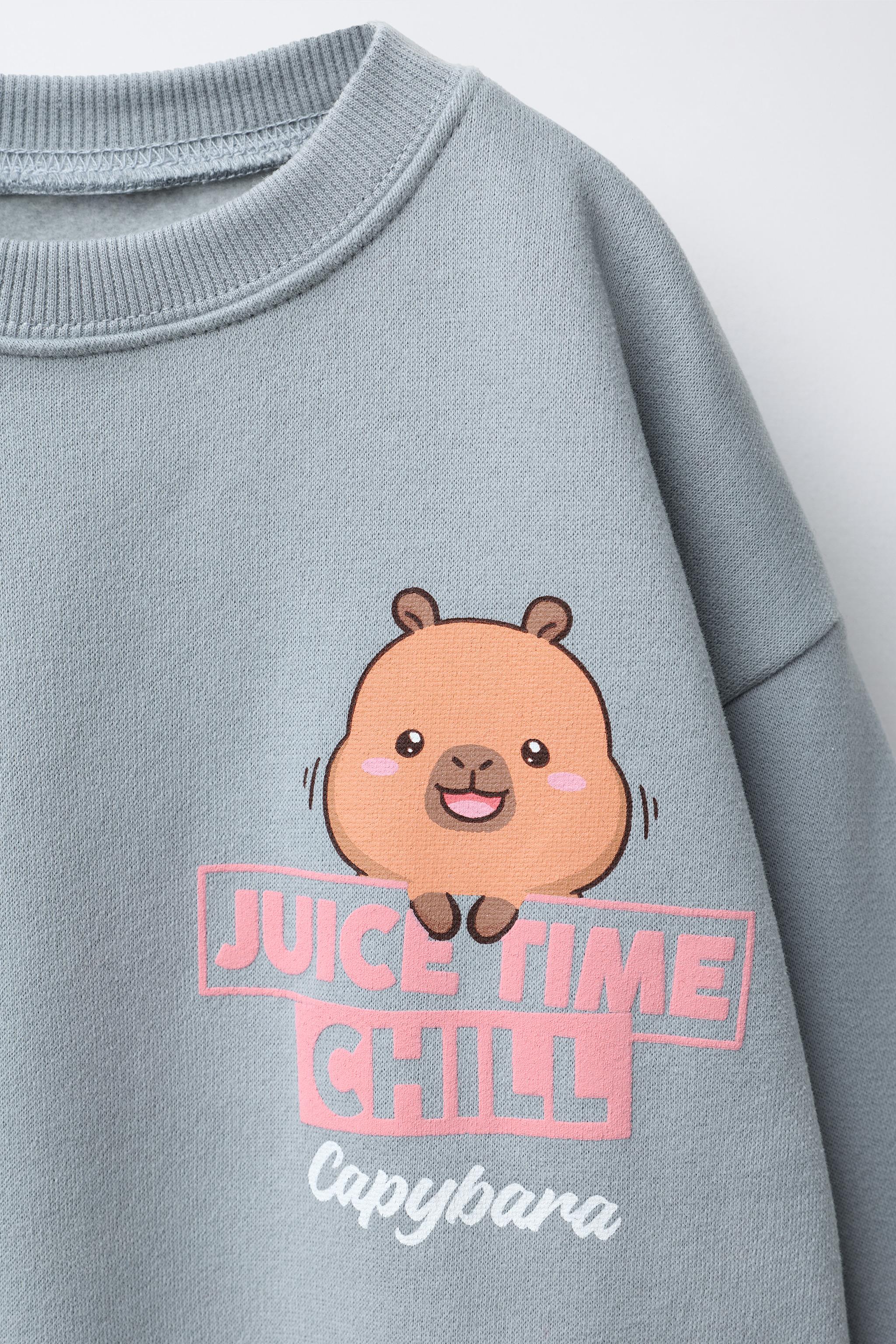 CAPYBARA CAPYFUN © PRINT SWEATSHIRT